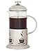 French Press Coffee Maker 1 liter 4 Cup, Quality Glass and Stainless Steel
