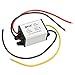 DROK Waterproof Auto Vehicle Voltage Reducer DC-DC Buck Converter 12V to 3.3V Step-down Voltage Regulator Transformer 3A/10W Power Supply Module for Car Radio LED Display