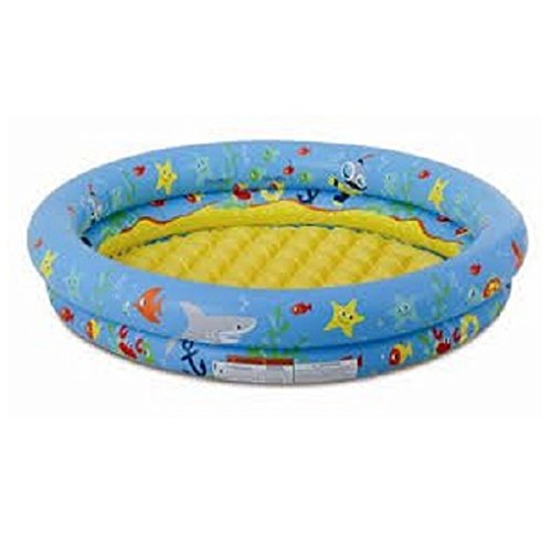 2-Ring Pool Soft Inflatable Base for Extra Comfort 4 ft. wide