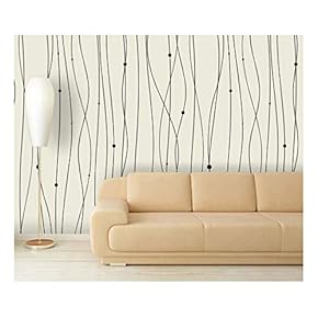 Large Wall Mural - Abstract Seamless Pattern | Self-Adhesive Vinyl Wallpaper/Removable Modern Decorating Wall Art - 66" x 96"