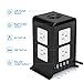 INTEY Power Strip Tower 8 Outlet 4 USB Port Surge Protector Multi Outlet Extension Cord 9.8 Ft