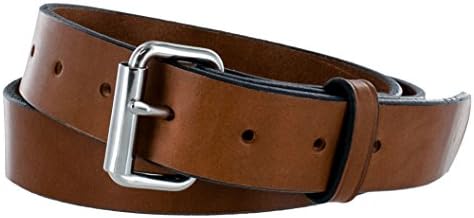 Hanks Gunner - USA Made Concealed Carry CCW Leather Gun Belt - 100 Year Warranty - 14 Ounce
