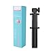 Selfie Stick,Lobkin Bluetooth Selfie Stick with Built-in Remote Shutter Extendable Aluminum Monopod for Android and iOS Smartphone