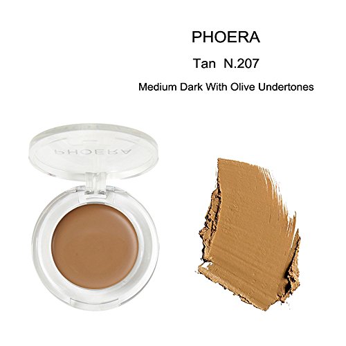 Sdoo Beauty PHOERA Face Makeup Concealer Foundation Palette Creamy Moisturizing Concealer (G)