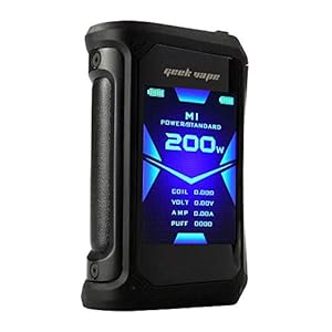 GeekVape Aegis X Box Mod 200 W, Riccardo e-Zigarette – Akkuträger, stealth black