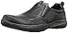 Skechers USA Men's Corven Slip-On Loafer,Black,9.5 M US