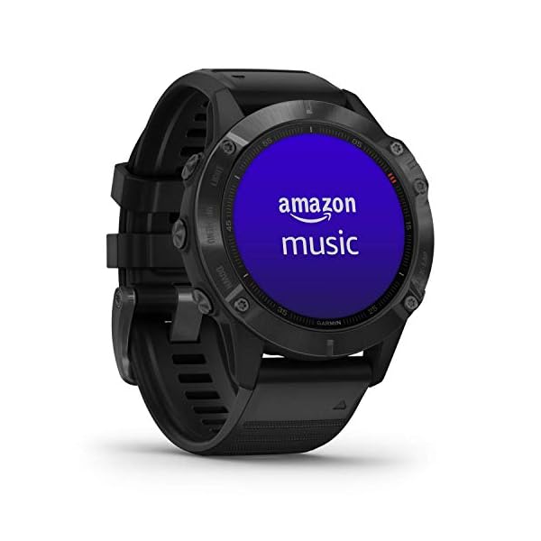 Garmin-fenix-6-Pro-Ultimate-Multisport-GPS-Watch-Features-Mapping-Music-Grade-Adjusted-Pace-Monitoring-and-Pulse-Ox-Sensors-Black-with-Black-Band Garmin fenix 6 Pro, Ultimate Multisport GPS Watch, Features Mapping, Music, Grade-Adjusted Pace Monitoring and Pulse Ox…
