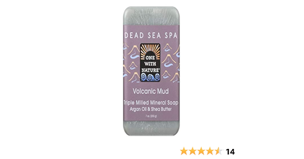 young volcanic mud soap