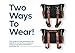 Itzy Ritzy Triple Threat Convertible Diaper Bag – Converts from a Tote to a Messenger Bag to a Backpack Diaper Bag; Includes 13 Total Pockets, Matching Stroller Straps & Changing Pad, Coffee & Cream