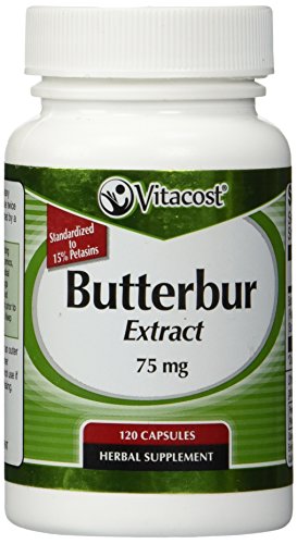 Vitacost Butterbur Extract - Standardized -- 75 mg - 120 Capsules