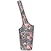 Soogus Yoga Mat Bag, Cotton Canvas Yoga Bags and Carriers for Women Sling Totes Bag for Mat Large Yoga Pilates Bag Zip with Pockets Fits Everything Floral Print Patternthumb 1