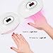 MiroPure UV LED Nail Lamp Nail Dryer Light, 54W Professional Nail Curing Lamp Nail Light for Gel Polish with 30s/60s/99s Timer, Gel Nail Machine with Auto Sensor LCD Screen with Anti-UV Gloves Offered