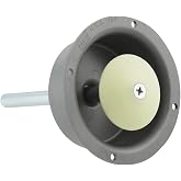 Awoco Kason 489 Narrow Recessed Inside Release Handle, 1-11/16" Plunger Push Rod for 6" Thick Door of Walk-in Coolers and Freezers