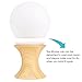 LED Night Light Lamp, MECO Baby Mushroom Shape Lamp with Timer, Color Changing, USB Rechargeable, Flexible Shape Night Light For Kids, Bedroom