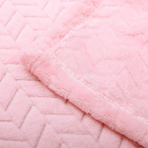 Rest-Eazzzy Baby Blanket Soft Cozy Baby Nursing Blanket Solid Color Fuzzy Blanket Toddler Infant Receiving Blanket Unisex Throw Blanket for Crib, Stroller, Travel, Outdoor