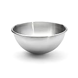 DE BUYER 3371.35 Semi-Circular Bowl, Stainless
