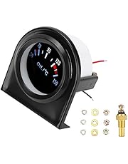 Indicatore Temperatura Olio SIMONI RACING - Elettrico, Retroilluminato, Argento, Diametro 2 Pollici - Foto 5