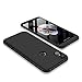 MYLB Xiaomi Mi 6X case/Xiaomi Mi A2 case,360 Degree Full Body Coverage Protection [3 in 1] Anti-Scratch Detachable PC Hard Cover Protective Case Xiaomi Mi 6X /Xiaomi Mi A2 (Black)