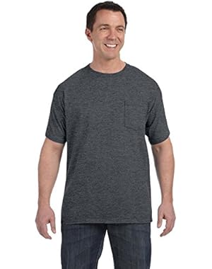 Short Sleeve 6 oz Tagless T-Shirt with Pocket H5590