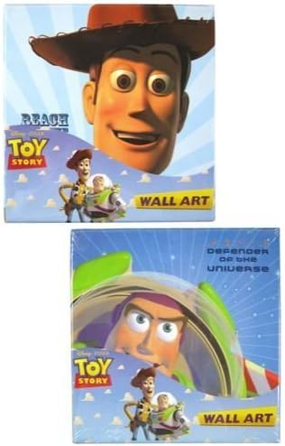 Amazon Com Toy Story Wall Art Set Home Kitchen