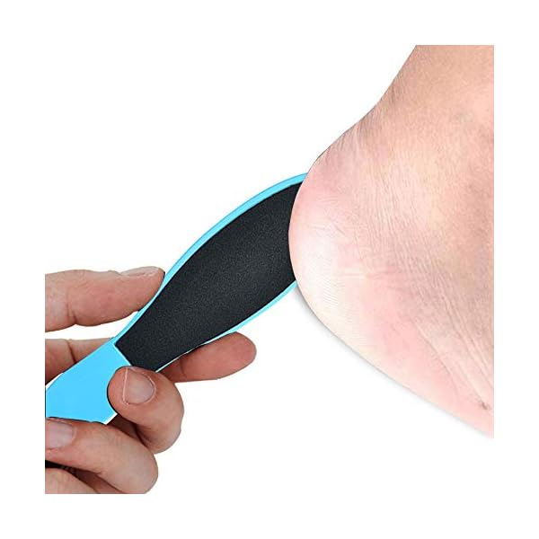 6 Pieces Double Sided Pedicure Foot File Effectively Remove The Foot Hard Skin, Dead Skin and Calluses Reusable Foot…