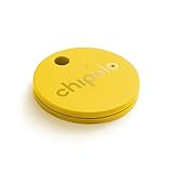 Chipolo Classic Bluetooth Key Finder and Phone Finder - with Replaceable Battery - Yellow