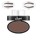Shouhengda Eyebrows Styling Tool Easy to Wear Waterproof Eyebrow Powder Makeup With Brow Stamp (Brown)