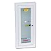 Kidde Semi-Recessed 10-Pound Fire Extinguisher Cabinet with Lock | Model 468047 primary