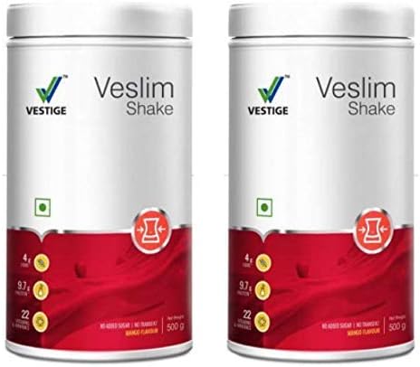 VESTIGE Veslim Mango Shake - 500 gm (Pack Of 2)
