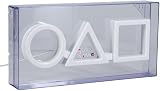 Paladone Squid Game LED Logo Neon Light Officially Licensed view 6