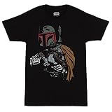 Star Wars In The Dark Boba Fett Adult T-Shirt