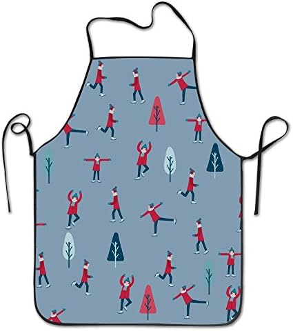 SHUREN Roller Skate Waterproof Aprons For Women Features Bib Aprons