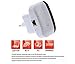 Drhob 300Mbps 802.11 Wifi Repeater Wireless-N AP Range Signal Extender Booster 110V US Plug