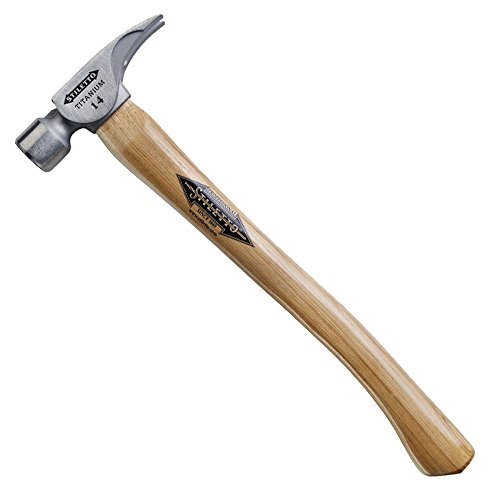 Click Here to See More Images Stiletto TI14MC 18-Inch 14-Oz Titanium Milled Face Curved Hickory Handle Hammer (item_by#MaxTool Super Sale ,ket105121978743123