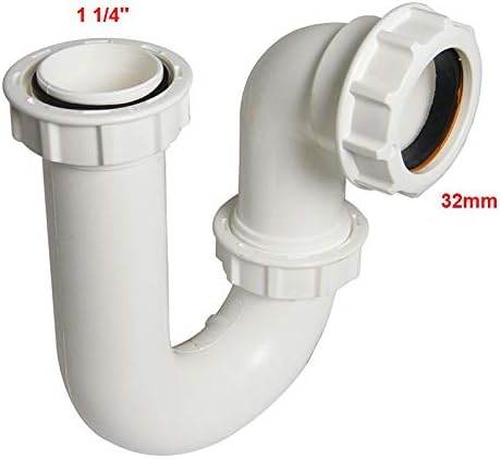Trap Multikwik 32mm Low Inlet Tubular Trap White - Image 3