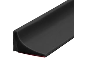 Kioiner Self-Adhesive Water Barrier, 1m/39inch Silicone Water Guard Water Splash Guard, Collapsible Water Barrier for Kitchen