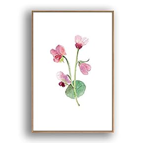 Framed Canvas Wall Art for Living Room, Bedroom Leaves Canvas Prints for Modern Home Decoration Ready to Hang - 16"x24" inches