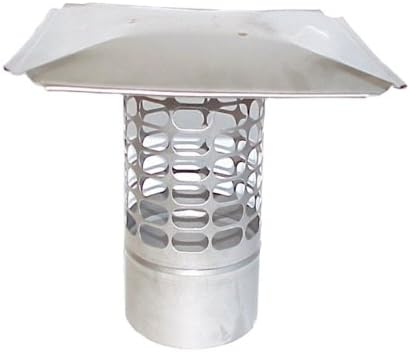 The Forever Cap CCSS5R 5-Inch Stainless Steel Slip in Round Chimney Cap