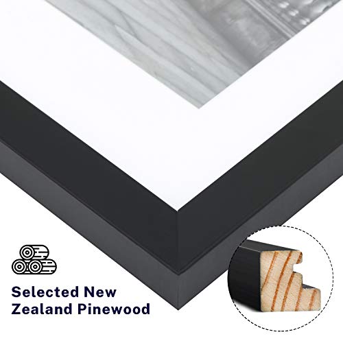 ONE WALL 16x20 Inch Poster Frame Display Pictures 11x14 with Mat or