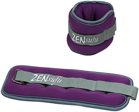 Zensufu Ankle or Wrist Weights Pair Set with Adjustable Strap