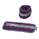 Zensufu Ankle or Wrist Weights Pair Set with Adjustable Strap
