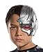 Rubies Costume Boys Justice League Cyborg Half-Mask Costume, One Size