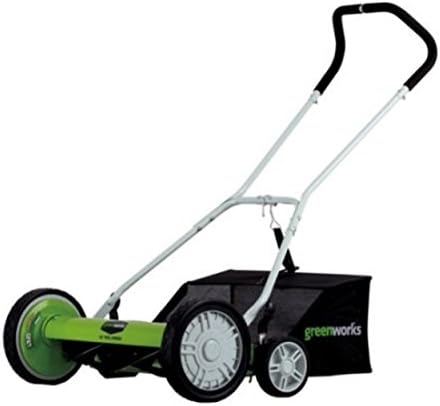 Adjustable + Durable 5-Blade Hand Reel Mower 18"