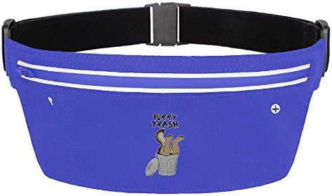 Fanny Pack Furry Trash Waist Bag Stealth Running Bum Bags Travel Pocket