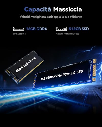 ACEMAGIC 2026 New Laptop Notebook Processor i5-12600H, 12 Cores, Up to 4.5 Ghz,15.6 Inch 1080 FHD,16 GB RAM DDR4,512GB SSD,Laptop PC Wifi 6,HDMI,Typo C,Privacy Cam,USB3.2