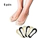 No Show Socks Women Non Slip No Show Liner Socks Thin Low Cut Breathable Socks Boat Socks with Gel Tab for Flats High Heels - 2 Pairs