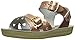 Saltwater by Hoy Unisex-Child Sun-San Sweetheart-K Flat Sandal, Rose Gold, 5 M US Toddler