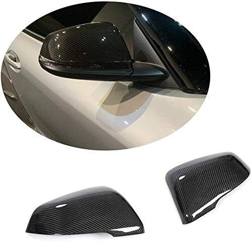 ミラーカバー合うトヨタスープラ18up交換用カーボンファイバーcfサイドバックミラーキャップ車