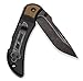Outdoor Edge Chasm EDC Folding Knife - 3.3 Inch,Plain Edge, Lock-Back