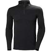 Helly-Hansen LIFA Merino Midweight Half-Zip Base Layer for Men - Performance Wicking Interior